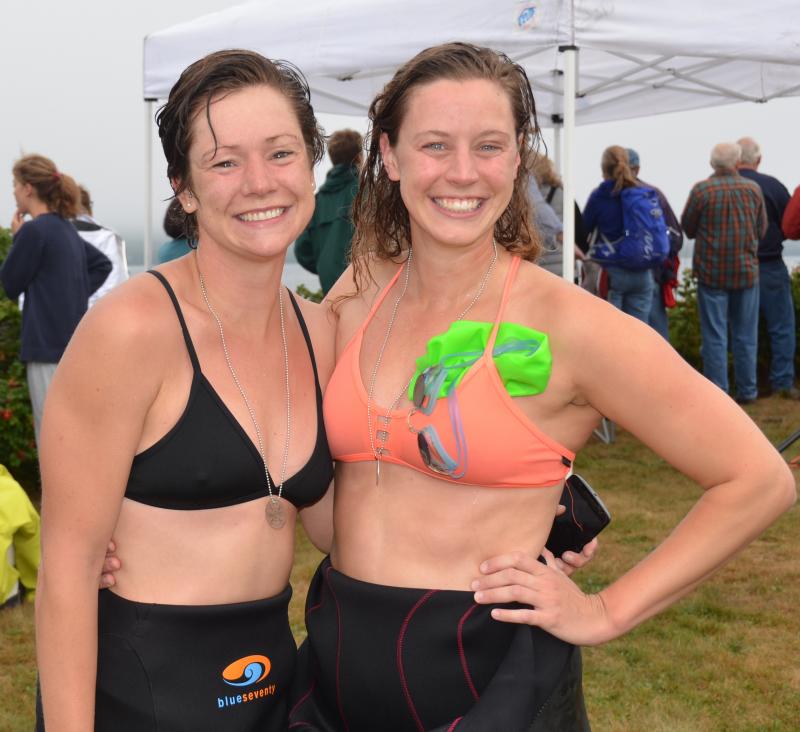Lianne McCluskey and Natalie Lugg. (Photo by Lynda Clancy)