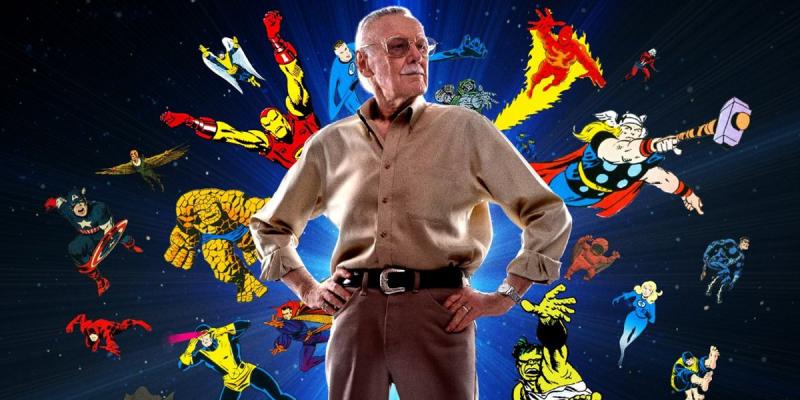 Image result for stan lee marvel characters