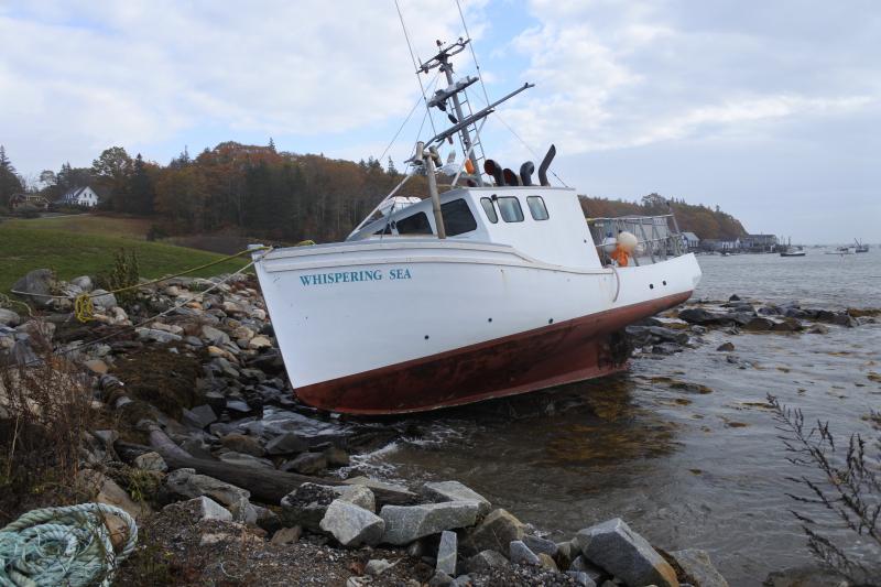 This vessel washed up in Tenants Harbor. (Photo courtesy Steve Cartwright)