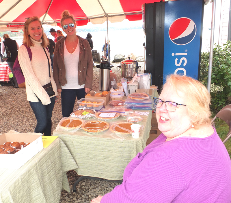 Jane Liedeke, Catherine Floyd and Becca Dunn
