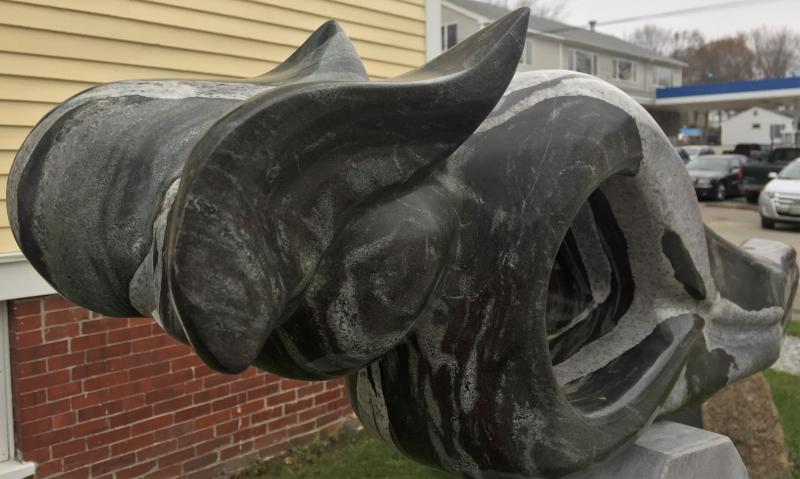 Closeup of Dick Alden’s “Mercury” at the Opera House. Richard “Dick” Alden