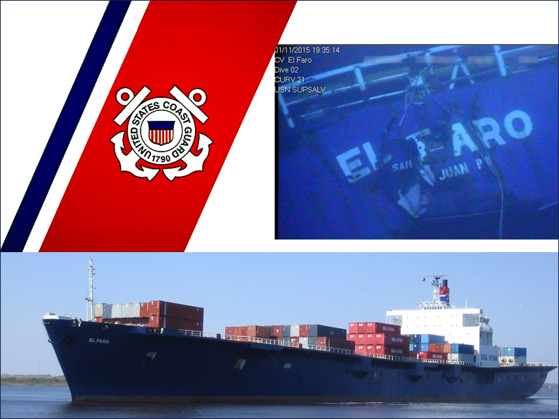 Coast Guard Releases Final Action Memo Regarding El Faro