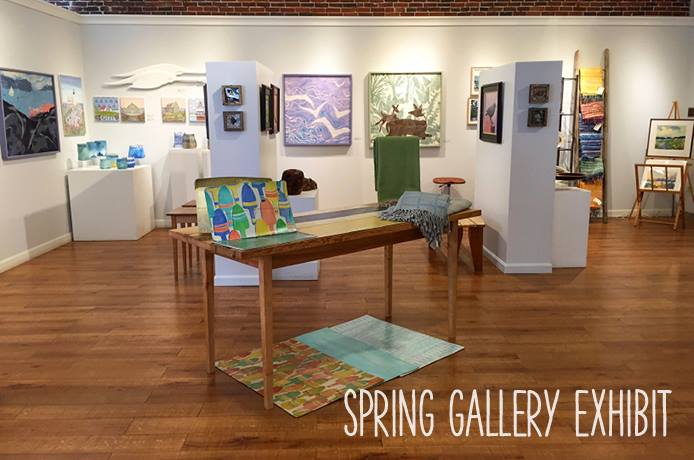 Archipelago’s spring gallery last year featuring the artwork and products of local Maine residents from the mainland and the islands. (Photo courtesy Archipelago)