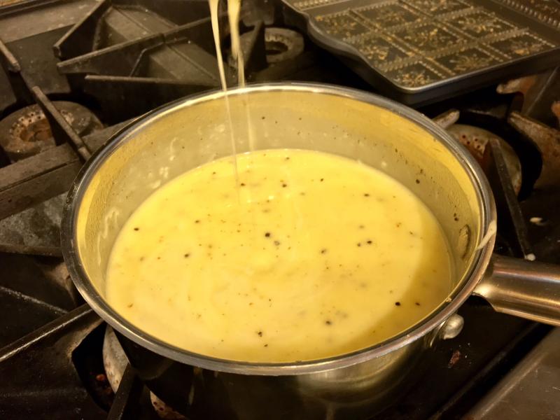 Cheese fondue to die for. SUZI THAYER/Boothbay Register