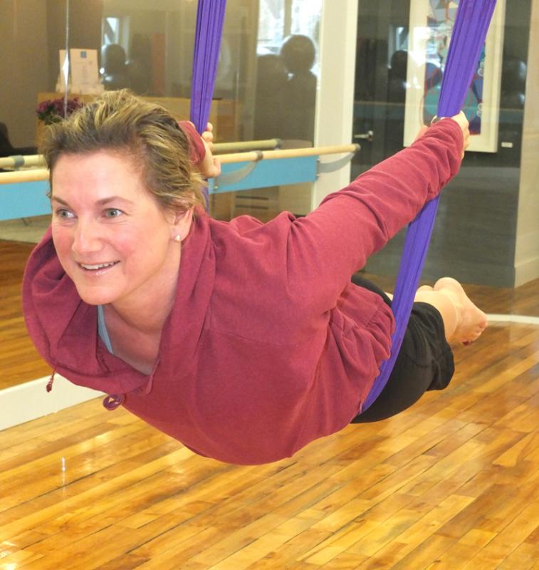 Marcie Howard learns to fly.