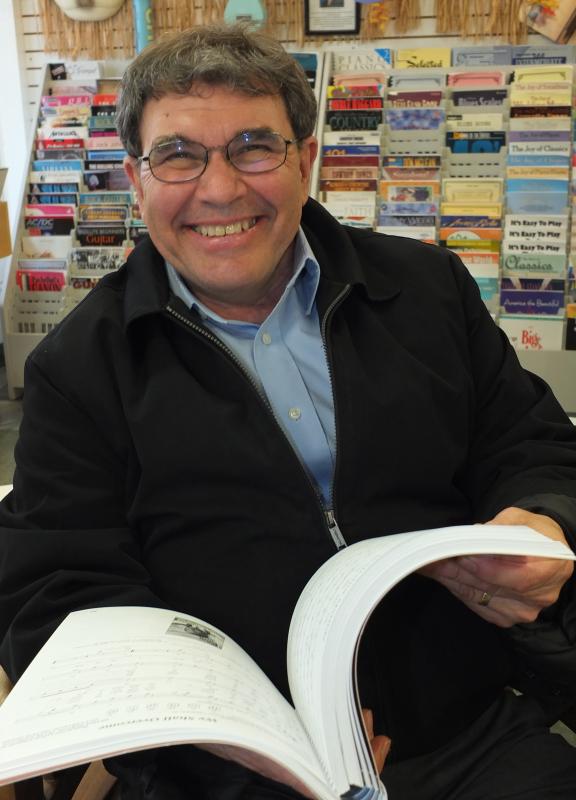 Jim Pacheco, Rockland. “I come just here to sing,” he said