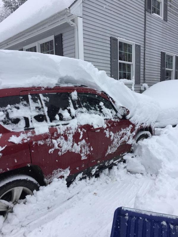 It’s going to take awhile! (Photo courtesy of Kathie Christie, Lincolnville)