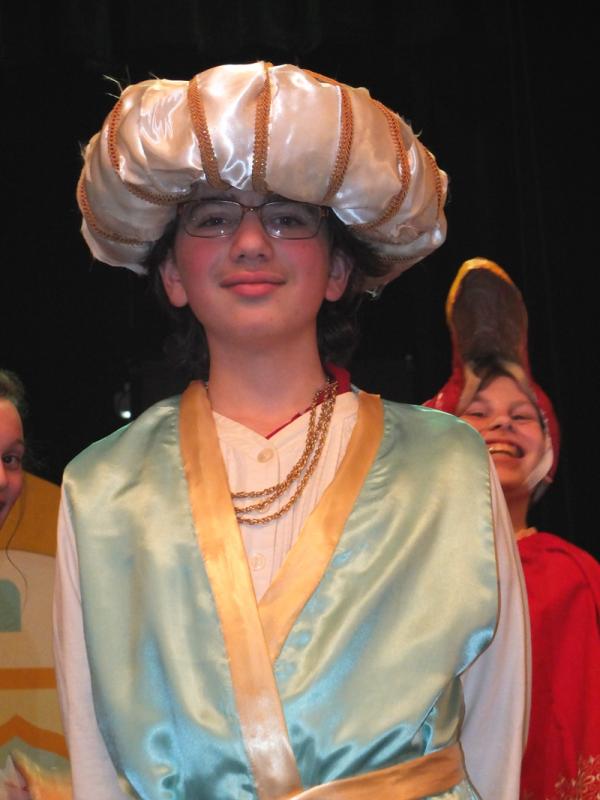 Luke Nappa as the Sultan