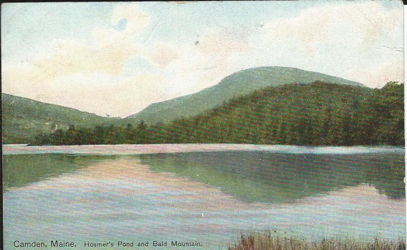 Hosmer Pond and Bald Mountain. (Photo courtesy Barbara F. Dyer)