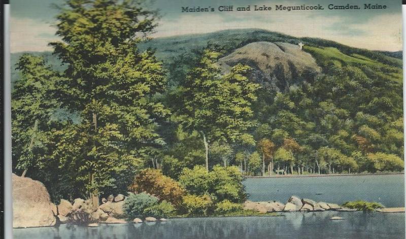 Maiden’s Cliff and Canaan Pond. (Photo courtesy Barbara F. Dyer)