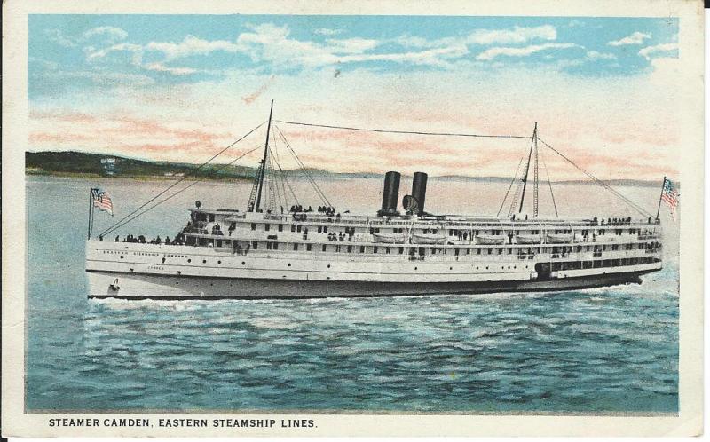 Steamship line. (Photo courtesy Barbara F. Dyer)