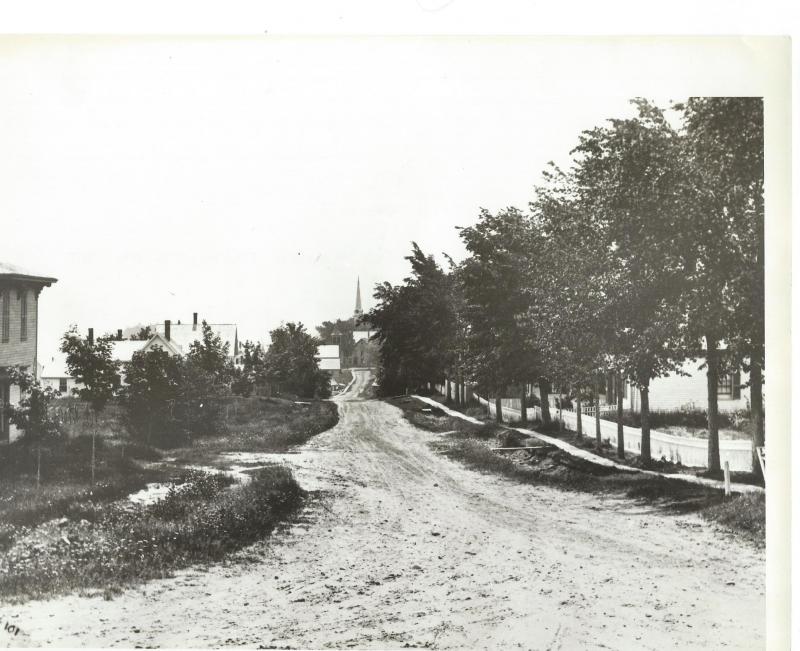 Washington Street, from Trim Street. (Photo courtesy Barbara F. Dyer)