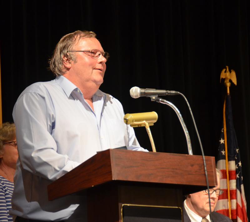 John French says goodbye to serving on the Select Board, but he is not going far, and will likely remain a strong, steady voice in the Camden community.