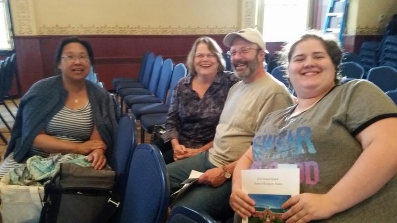 From left, Tracy Murphy, Ann and Brian Filley and Heaven Bartlett. (Photo by Sarah Shepherd)