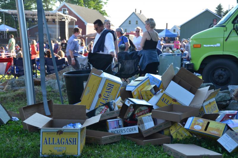 Allagash White quickly sold out. (Photo by Lynda Clancy)