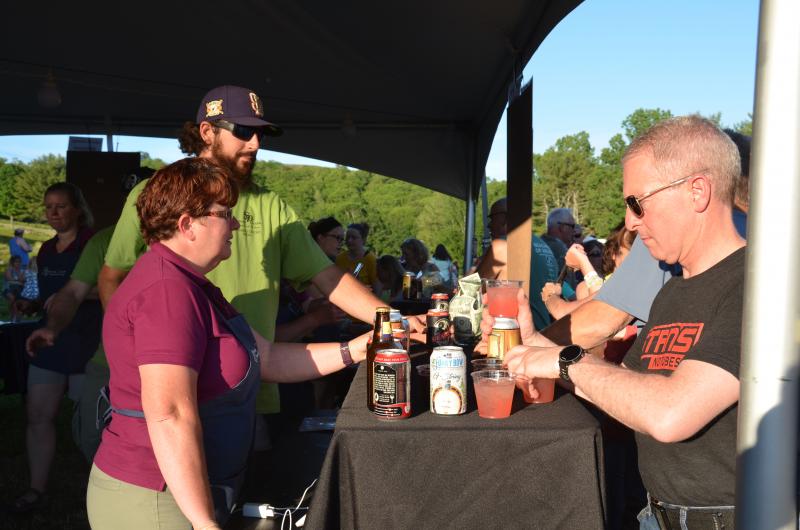 Beer and wine. (Photo by Lynda Clancy)