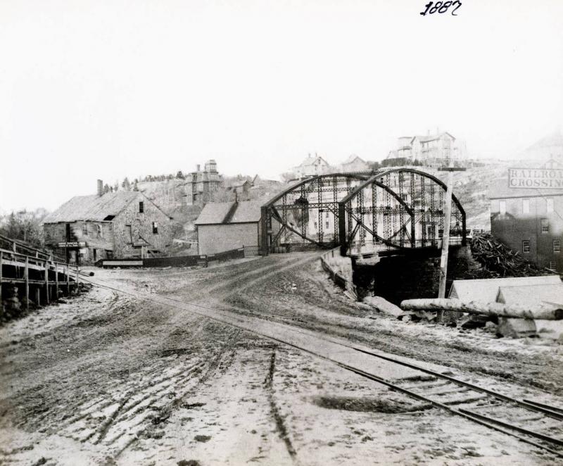 The old Goose River Bridge, built in 1921. (Photo courtesy Legacy Rockport)