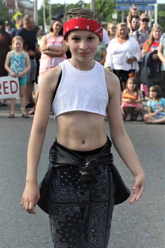Lorelei Rademacher performing "I'm Better" at Summer Solstice Celebration in Rockland(Photo courtesy of Gretchen Henderson)