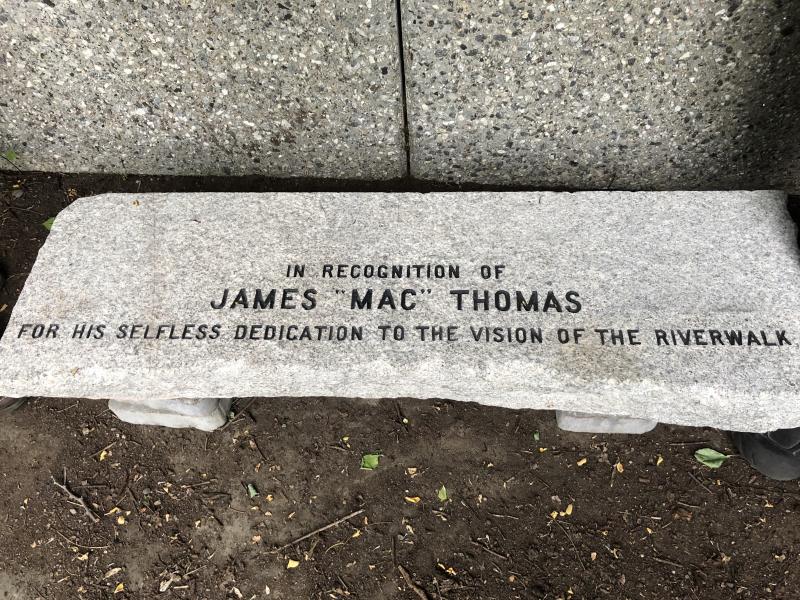 The stone, cut, carved and engraved by Owen Casas.