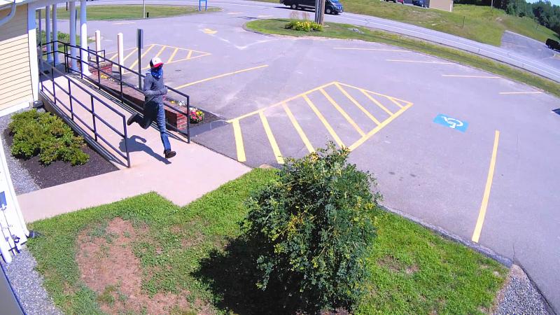 Maine State Police are following up on leads, and asking the public to keep an eye out for a white male who is approximately 5’3 with a slender build following a robbery at Bar Harbor Bank and Trust in China. (Photo courtesy of the Maine State Police)
