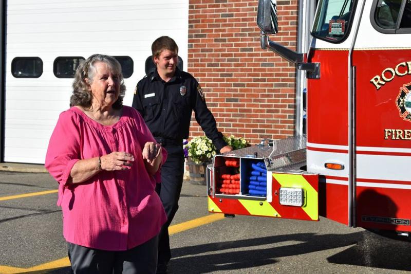 Barbara Knight (Photo courtesy of Rockport Fire Department)