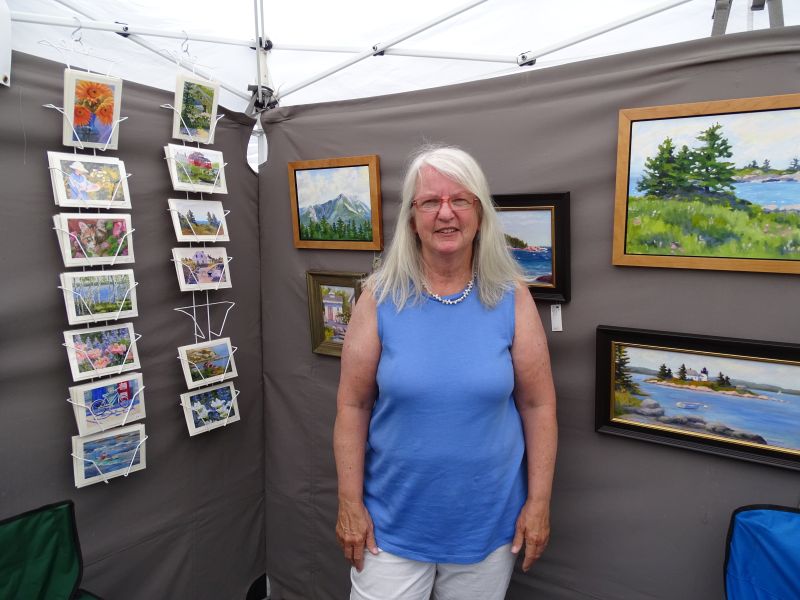 Artist of the Year Sandy Dolan. (photo by Erica Thoms)