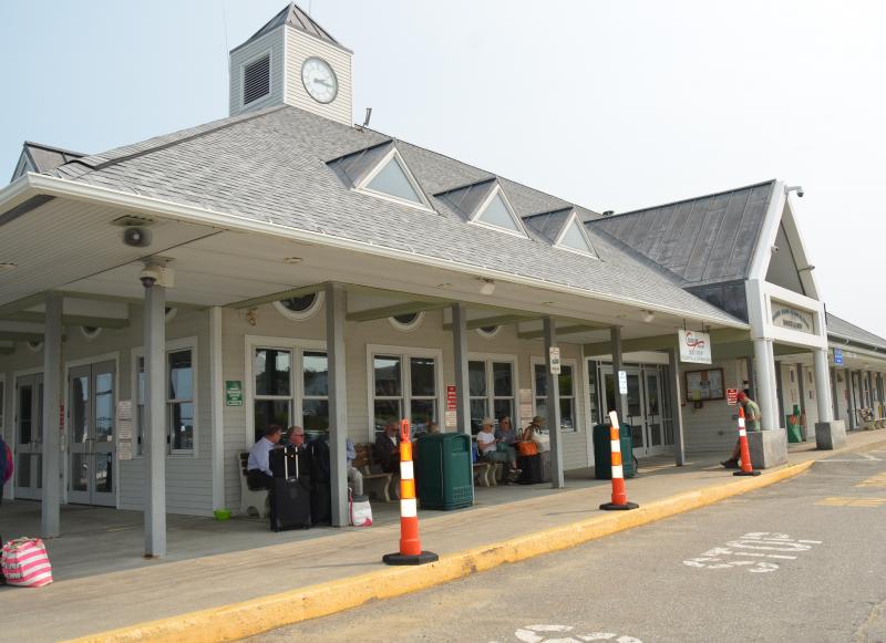 The stop at the Rockland Ferry Terminal.