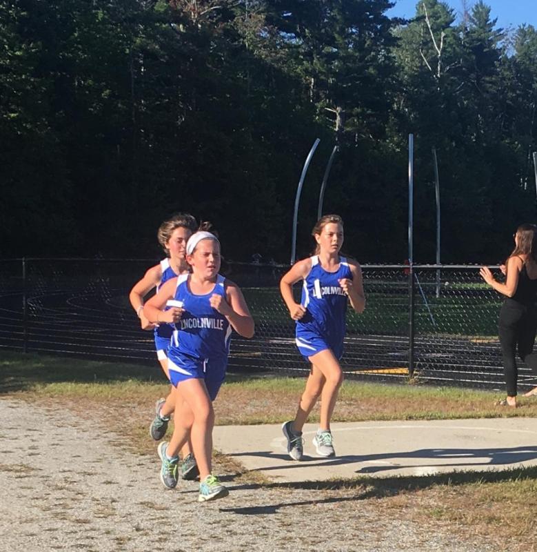 Runners at the Sept. 13 middle school cross country meet. (Courtesy Paul Russo)