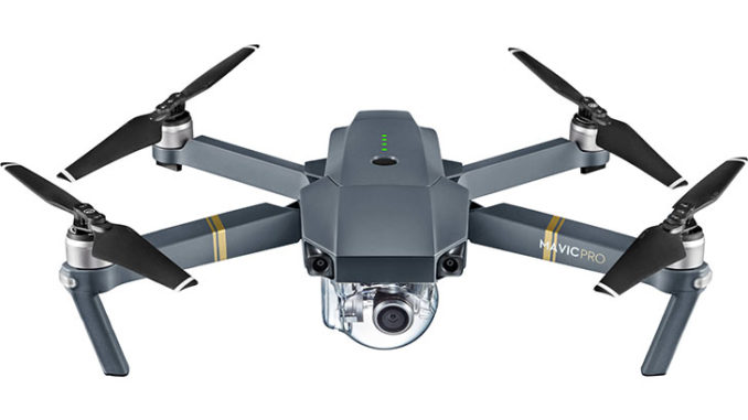 The Mavic is a lighter-weight drone without interchangeable parts. It can be used for quick deployment and can hover easier, according to Fire Chief Chris Whytock. (Photo courtesy Rockland Fire Department)