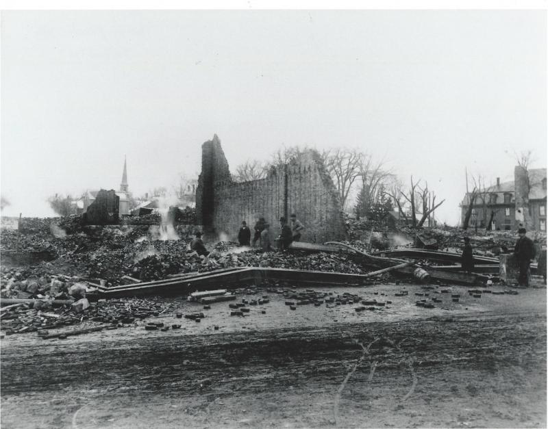 Some remains in Camden. (Photo courtesy Barbara F. Dyer)