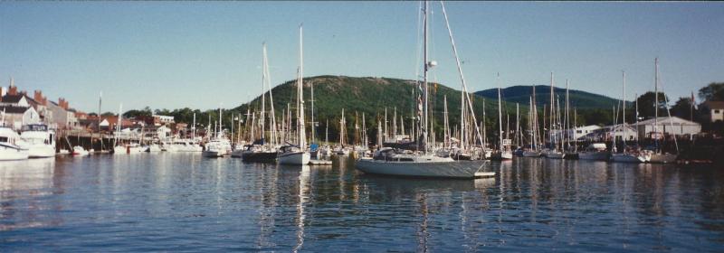Where the mountains meet the sea. (Photo courtesy Barbara F. Dyer)