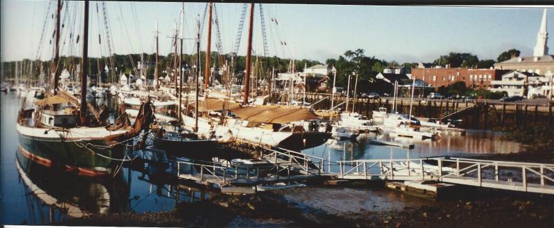 Camden Harbor. (Photo courtesy Barbara F. Dyer)