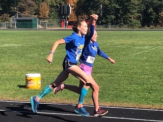 Participants at the 5K held at Crockett Trail. (Courtesy Helen Bonzi)