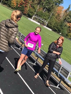 Participants at the 5K held at Crockett Trail. (Courtesy Helen Bonzi)