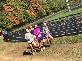 Participants at the 5K held at Crockett Trail. (Courtesy Helen Bonzi)