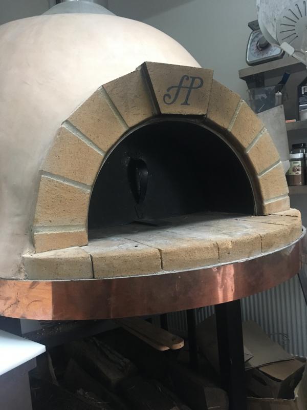 The wood-fired oven at Briar Patch. (Photo by Jenna Lookner)