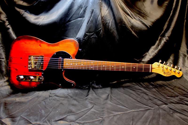 A King’s Pine guitar crafted by Thad Chilton. (Courtesy Thad Chilton)