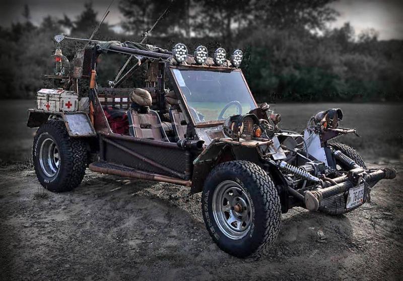 Steampunk car. (Photo courtesy of Jack Churchill)