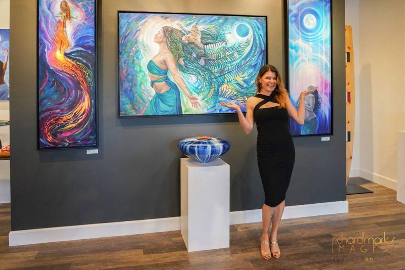 Camden-raised artist Christina DeHoff opens her first Hawaii gallery named 105 Fine Art. (Photo courtesy Richard Marks Images)