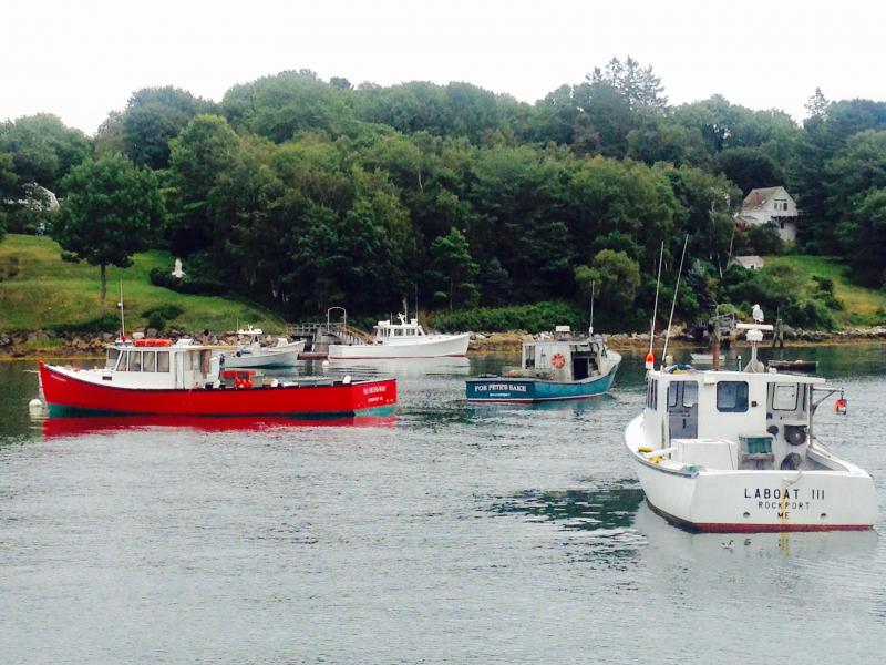 LaBoat III, in Rockport Harbor, Summer 2018. (Photo by Lynda Clancy)