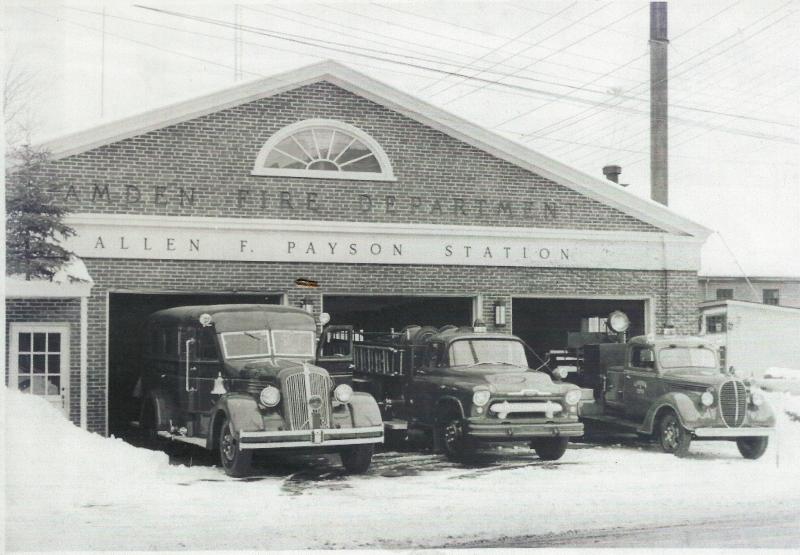 The Allen F. Payson Fire Station, in Camden. (Photo courtesy Barbara F. Dyer)