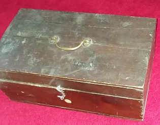A tool box from the Boston Boat. (Photo courtesy Barbara F. Dyer)