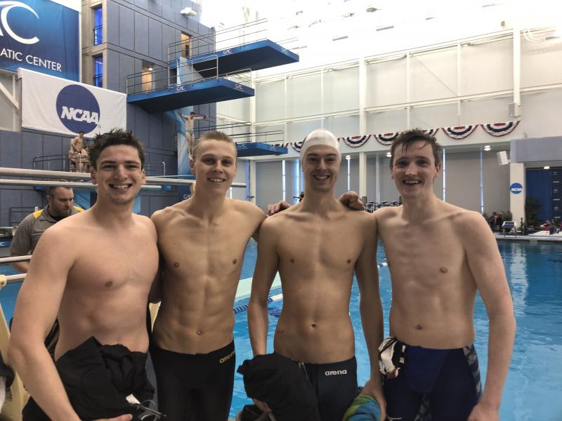 Julian Abaldo excels at NCAA Division III national swimming