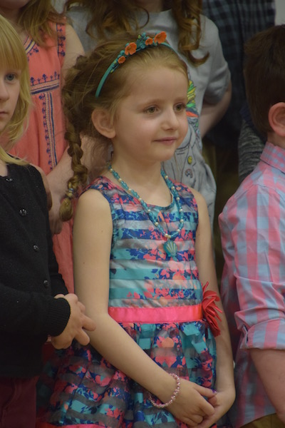Emma Emery, kindergarten.(Photo courtesy Thomaston Grammar School)