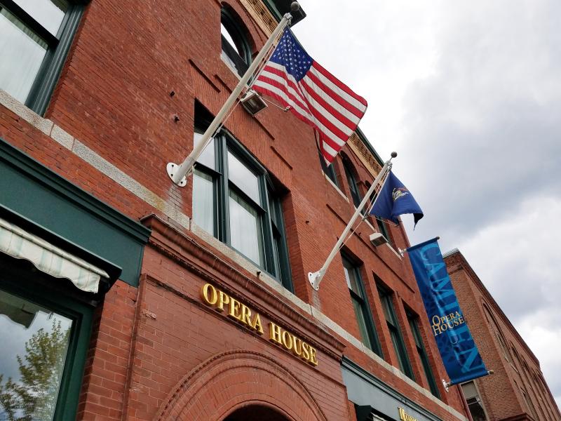 Camden Opera House makes way for flags PenBay Pilot