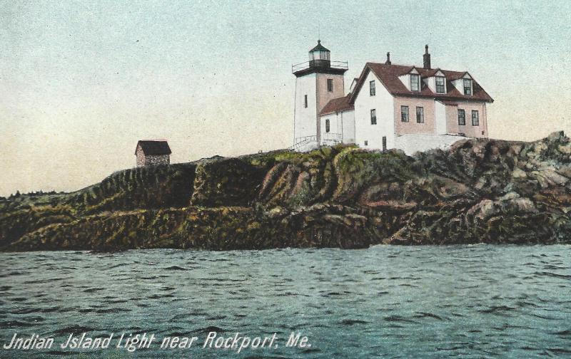 Indian Island Lighthouse, Rockport. (Photo courtesy Barbara F. Dyer)