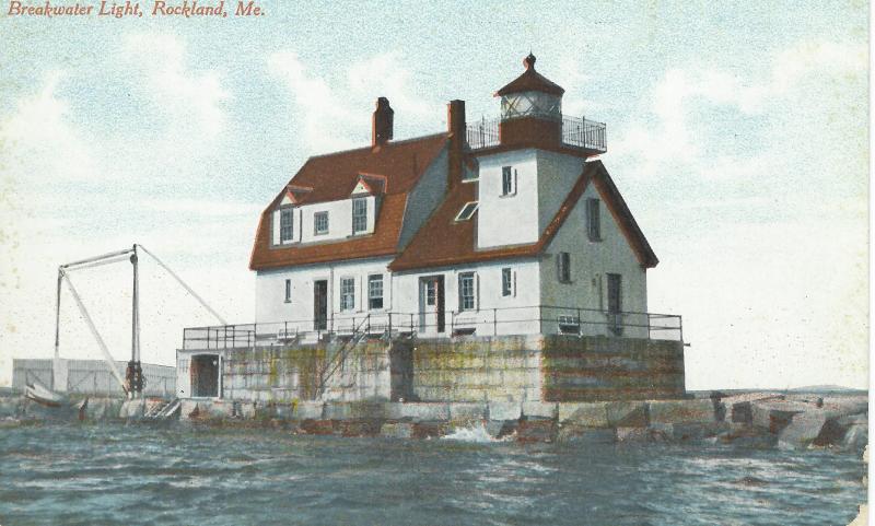 Rockland Breakwater. (Photo courtesy Barbara F. Dyer)