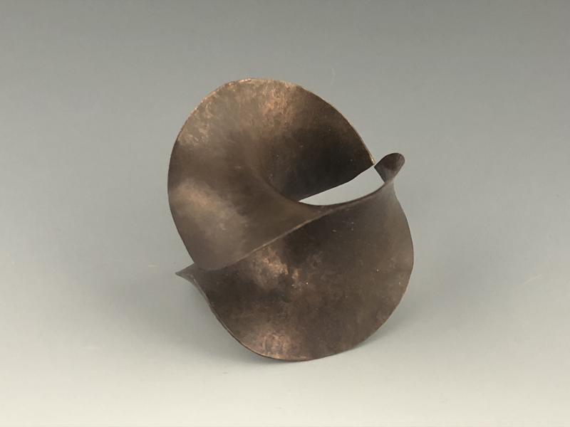 An example of the hyperbolic parabloid taught to her by Michael Good. (Photo courtesy Russell Kahn)