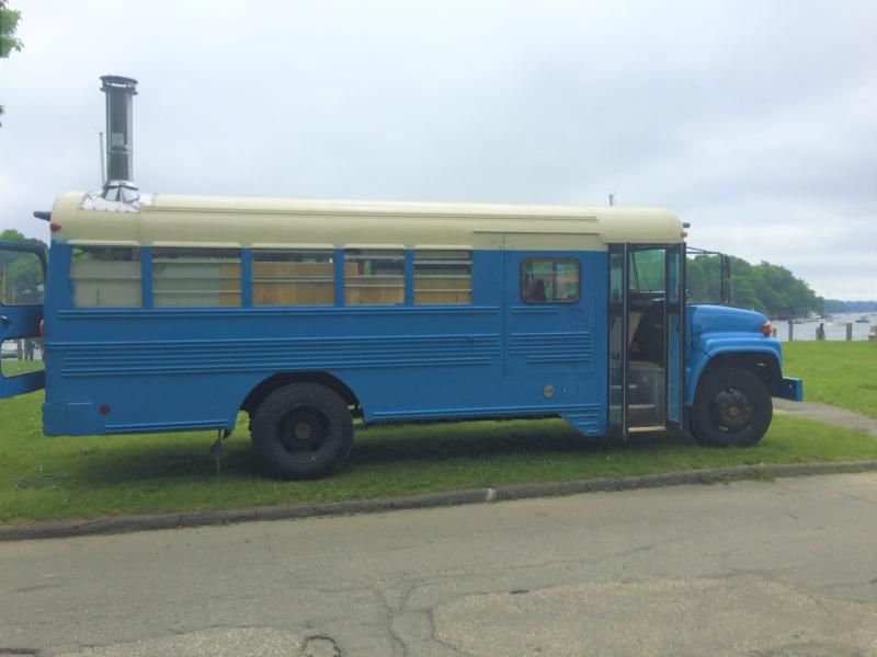 Rockport Harbor Food Bus. (Photo by George Harvey)