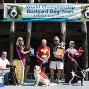 The reigning World Champion, Zola the Wonder Dog (shown) urges canines and their people to put a paw into the ring by July 1 for a chance to compete in the 17th annual trials. (Photo by Bell’s Furry Friends Pet Photography)